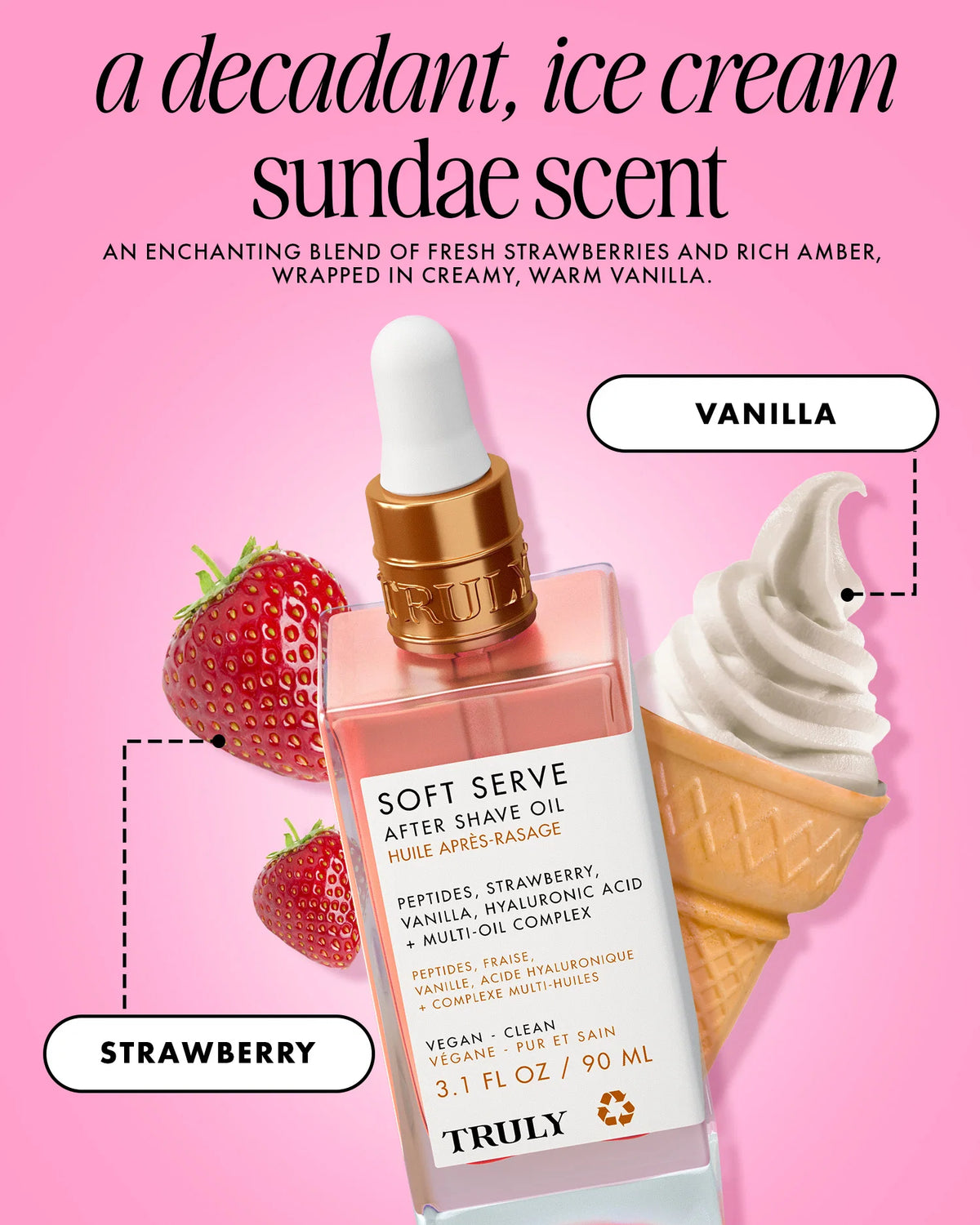 Truly - Soft Serve After Shave Oil