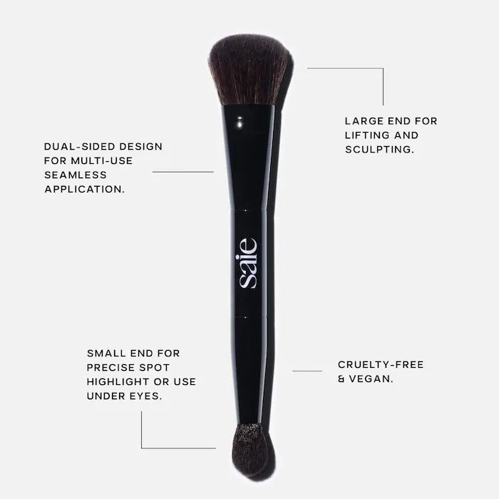 Saie-
The Double-Ended Sculpting Brush **BAJO-PEDIDO**