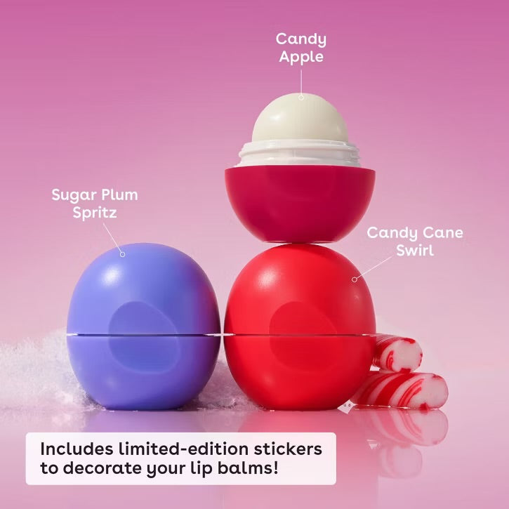 eos - Holiday Lip Balm Spheres set