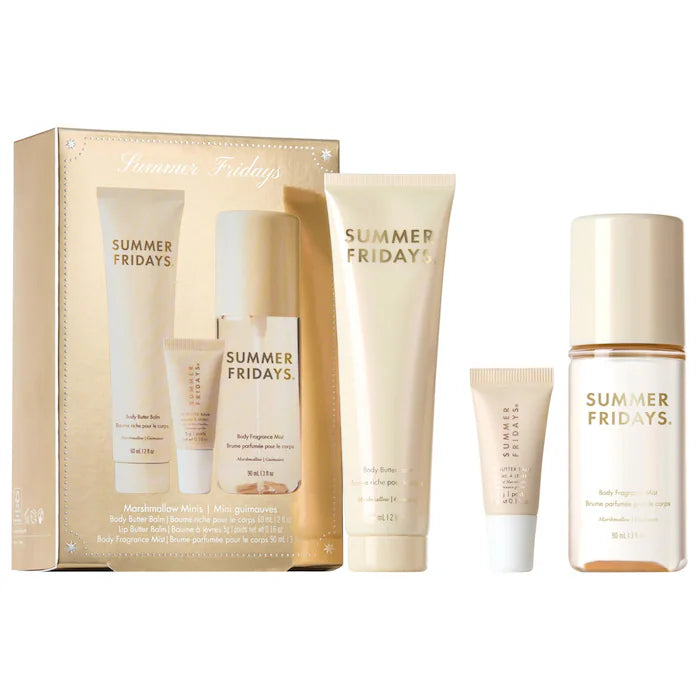 Summer Fridays - Marshmallow Minis - Body and Lip Set **BAJO-PEDIDO**