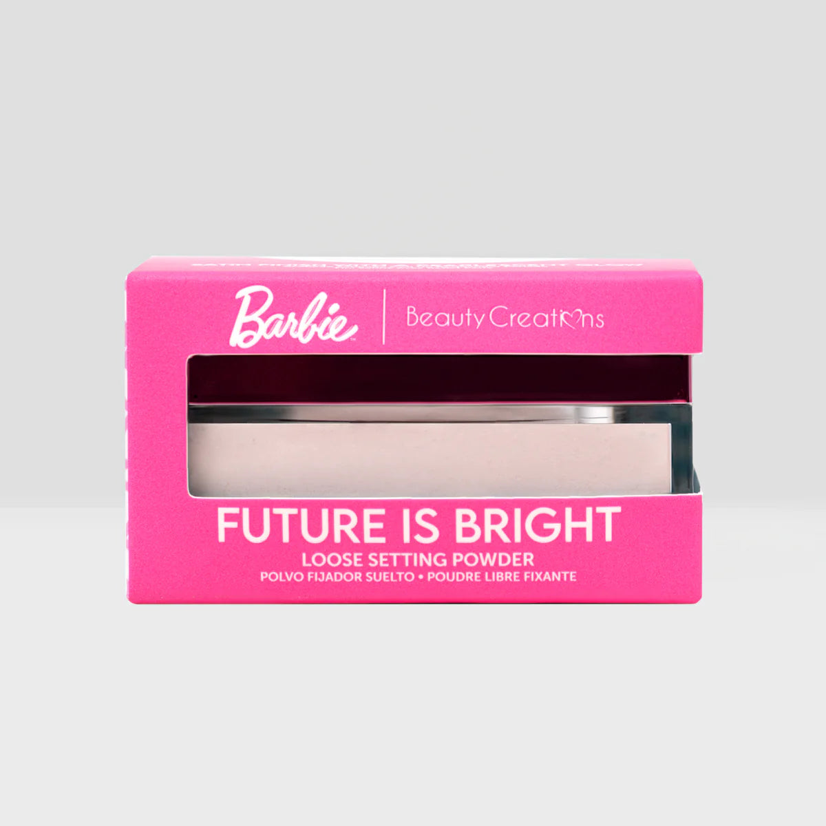 Beauty creations - Polvos sueltos Barbie "Future Is Bright" Pink Loose Setting Powder
