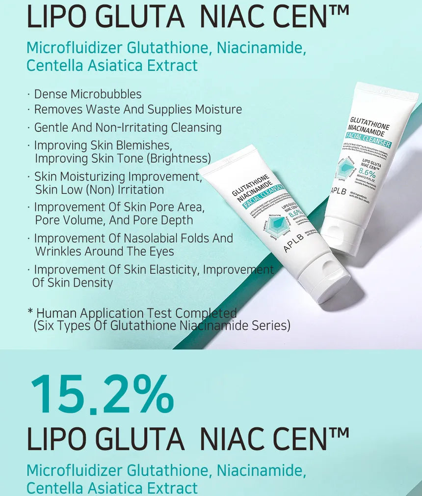 APLB - Glutathione Niacinamide Skin 4 Types Sachet Set