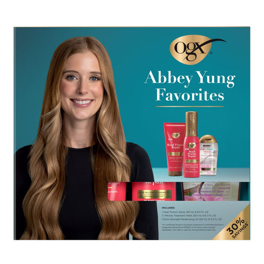 OGX Abbey Yung Gift Set - 3pc **BAJO-PEDIDO**