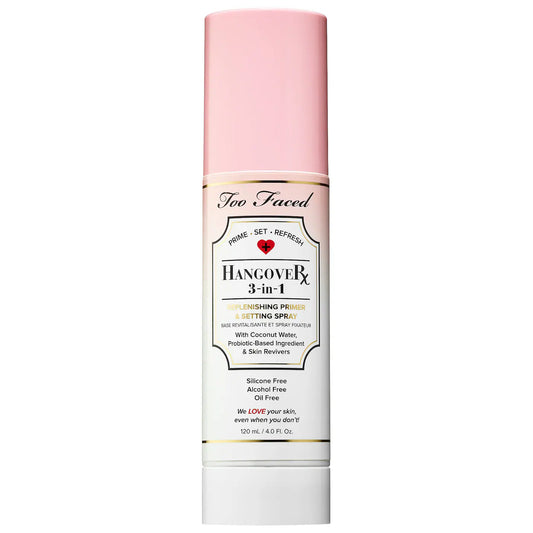 Too Faced - Hangover 3-in-1 Replenishing Primer & Setting Spray **BAJO-PEDIDO**