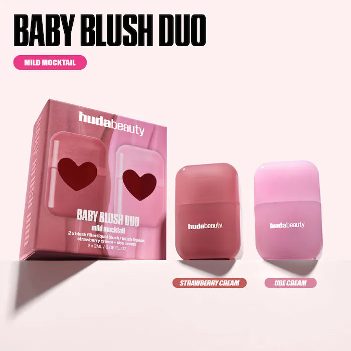 HUDA BEAUTY - Mini Blush Mocktail Duos **BAJO PEDIDO**