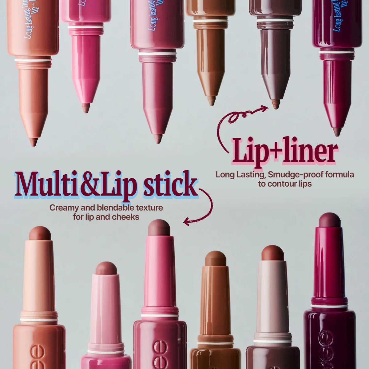 fwee - Long-Lasting Dual Coloring Stick Lip Liner