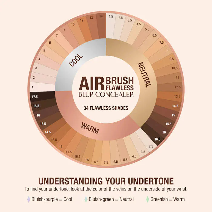 Charlotte Tilbury  Airbrush Flawless Crease-Proof Long-Wear Blur Concealer with Hyaluronic Acid **BAJO-PEDIDO**