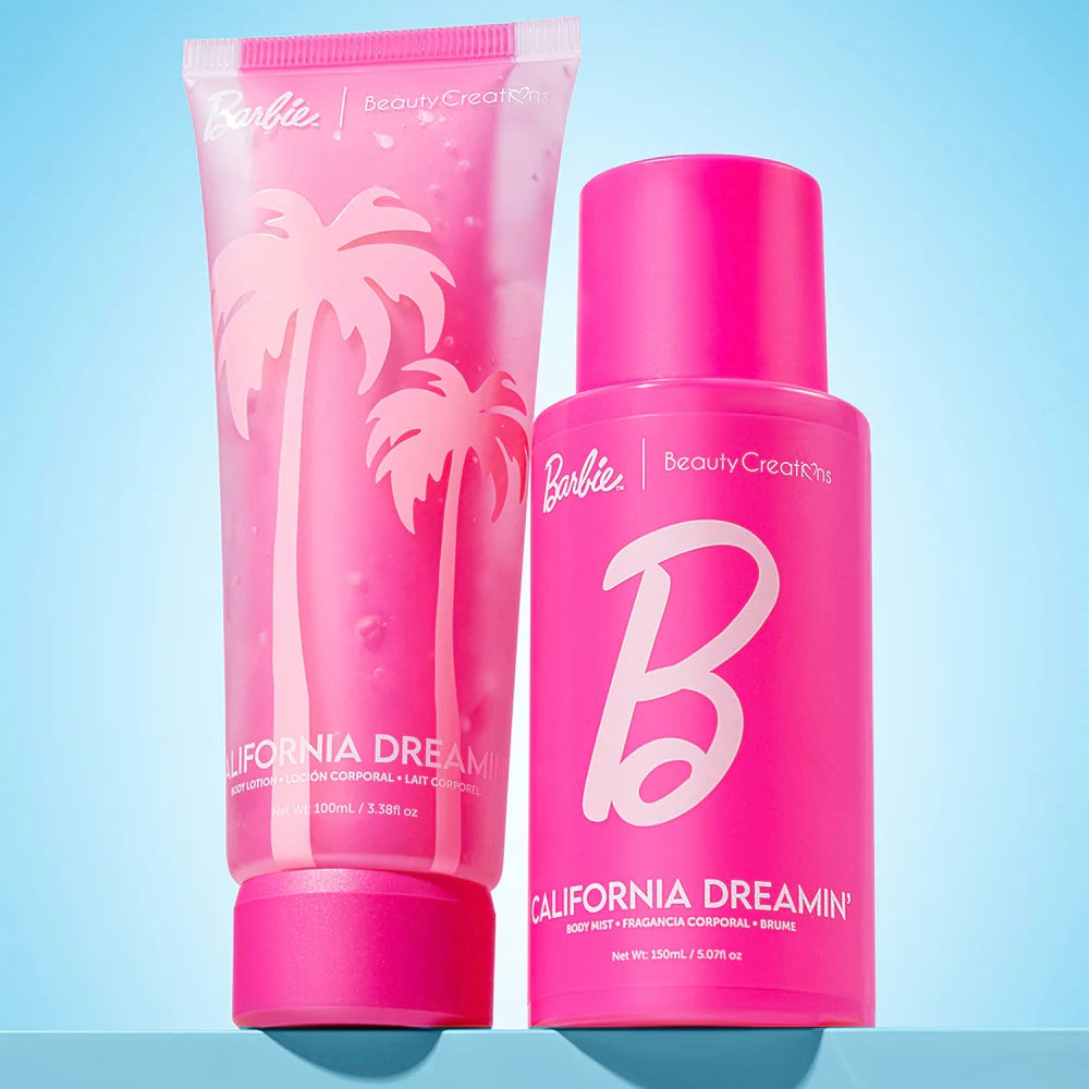 Beauty creations - Set de Loción y Spray Corporal barbie california dreamin