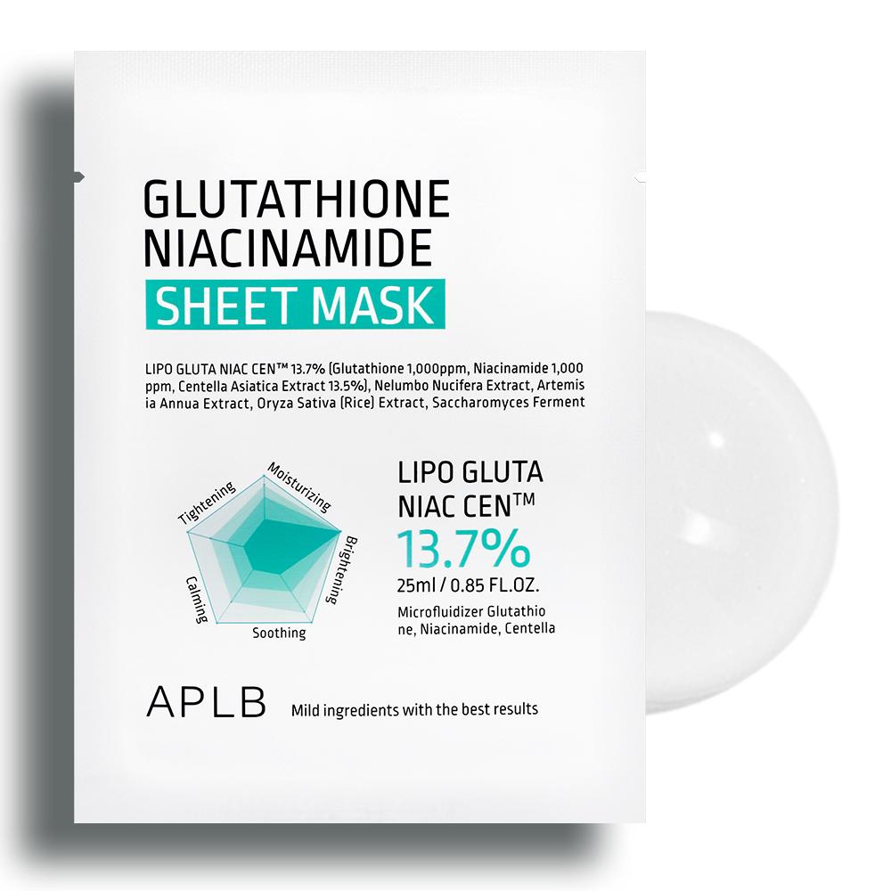 APLB - Glutathione Niacinamide Sheet Mask