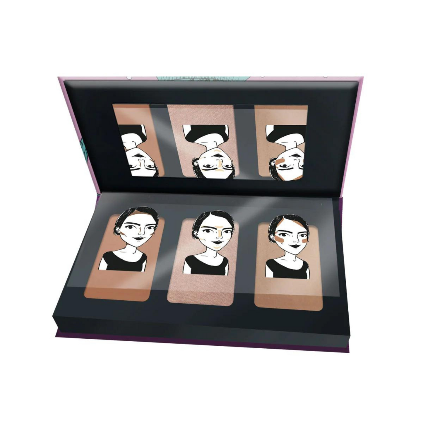 Paleta de Contorno Tres Pasos Tetera - Yuya