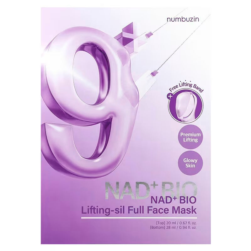 Numbuzin - NAD Bio Lifting Full Cover Facial Mask