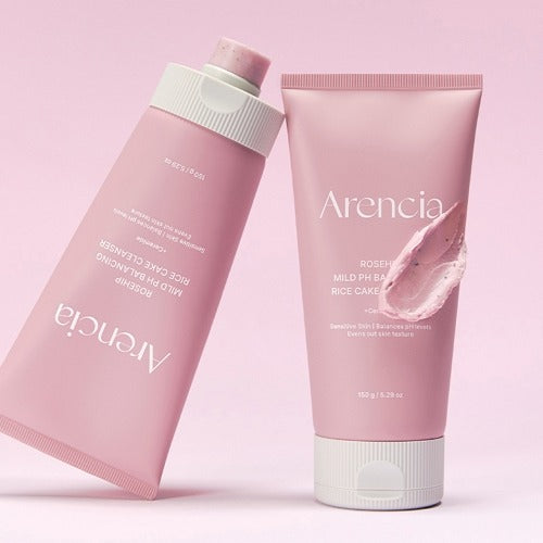 Arencia - Rosehip Mild pH Balancing Rice Cake Cleanser