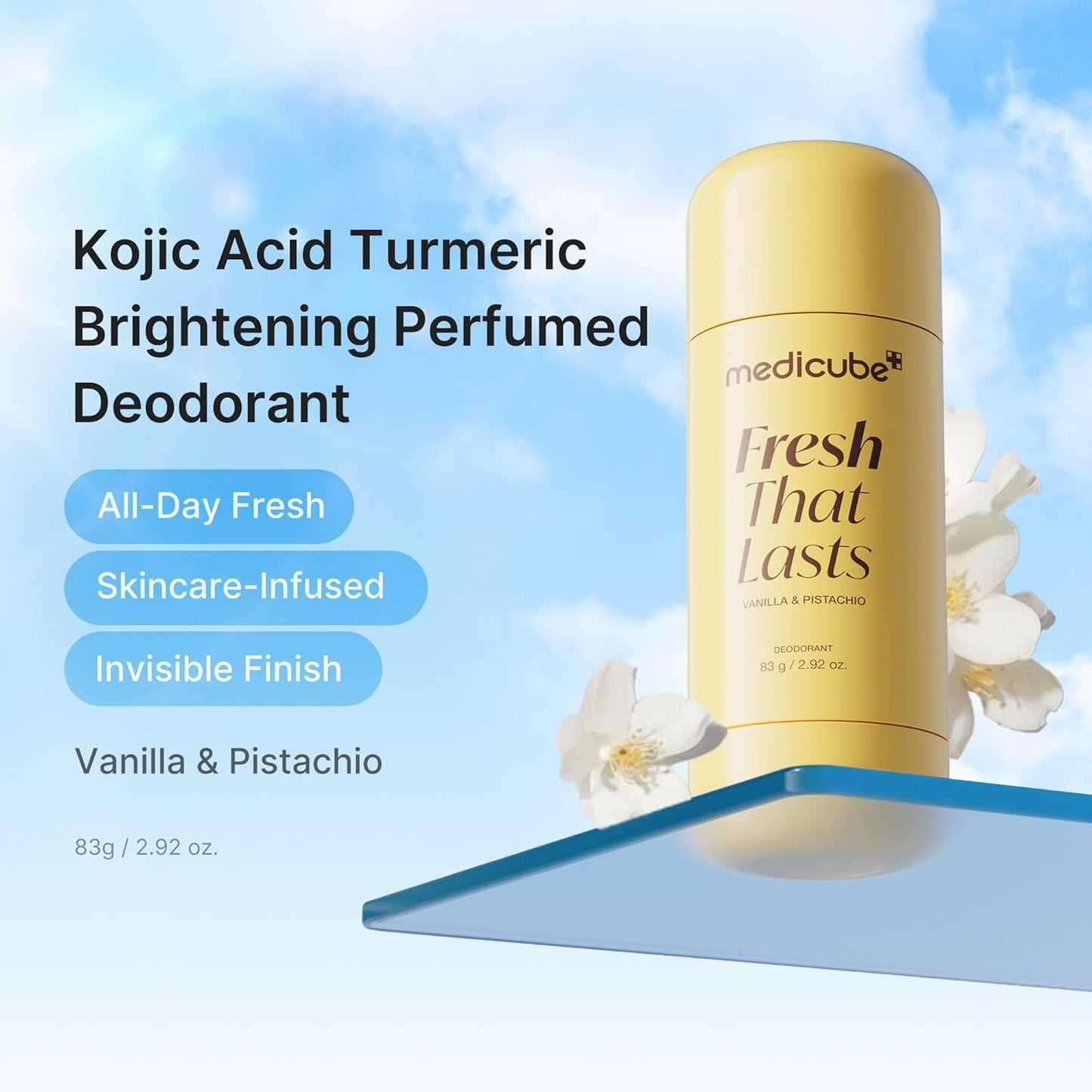 Medicube - Fresh That Lasts Vanilla & Pistacho Deodorant