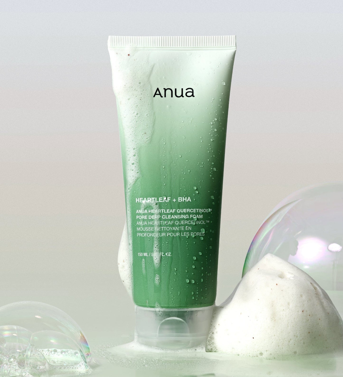Anua - Espuma Limpiadora Heartleaf Quercetinol Pore Deep Cleansing Foam