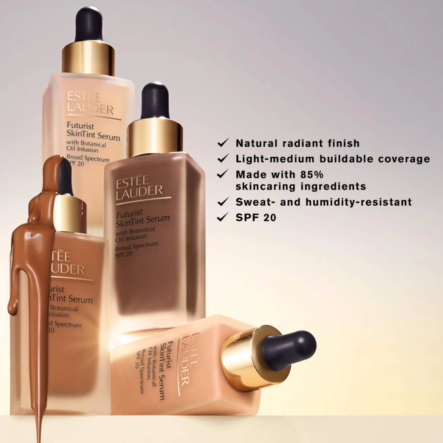 Estee Lauder - Futurist Skin Tint Serum Foundation SPF 20 with Glycerin