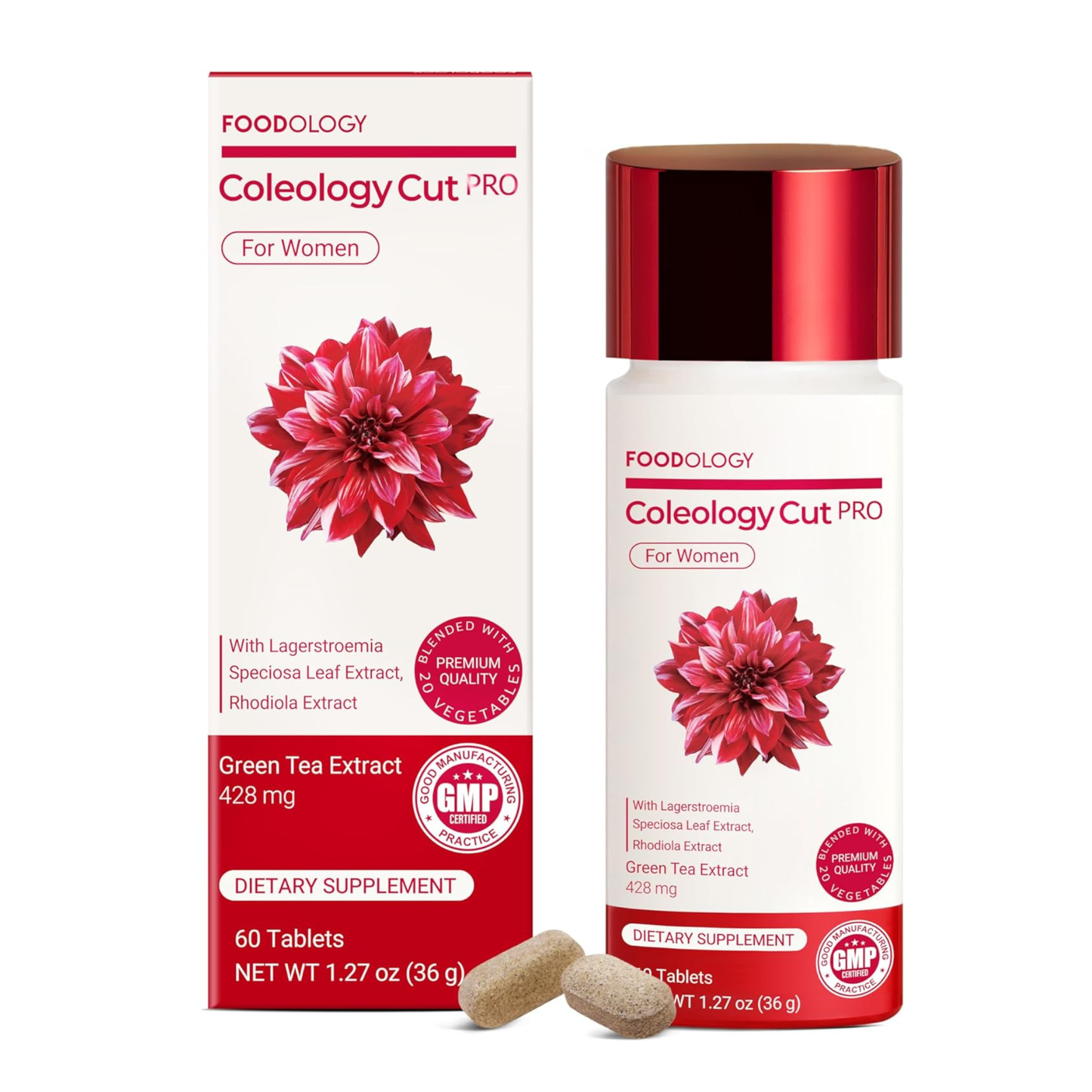 FOODOLOGY - Suplemento Alimenticio para Adelgazar Coleology Cut PRO
