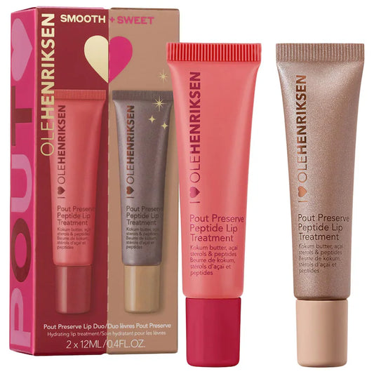 OLEHENRIKSEN - Smooth + Sweet Pout Preserve Peptide Lip Duo **BAJO -PEDIDO **