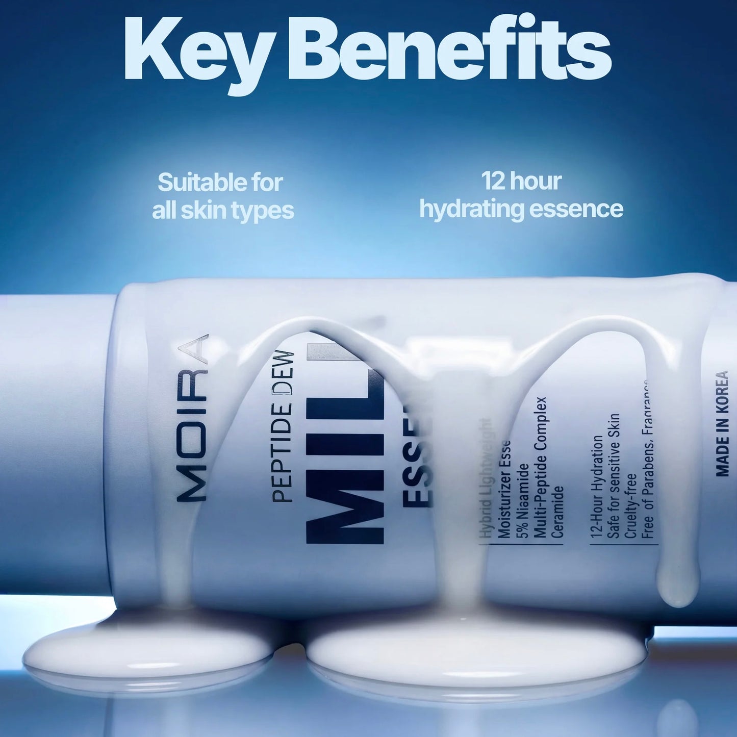 MOIRA - Peptide Dew Milk Essence