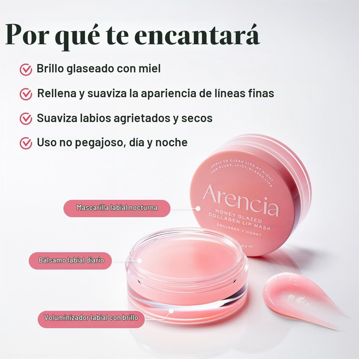 Arencia - Honey Glazed Collagen Lip Mask