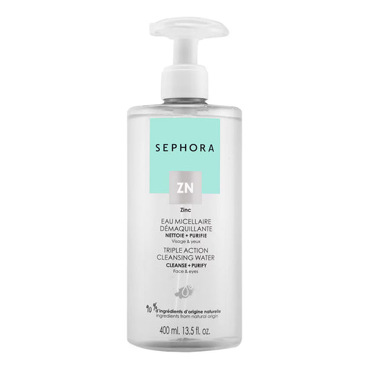SEPHORA COLLECTION - Triple Action Cleansing Water - Cleanse + Purify