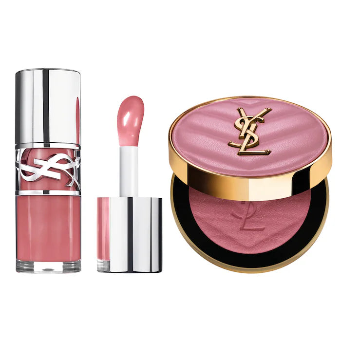 Yves Saint Laurent - YSL Iconic Pink Lip Gloss & Blush Gift Set **BAJO PEDIDO**