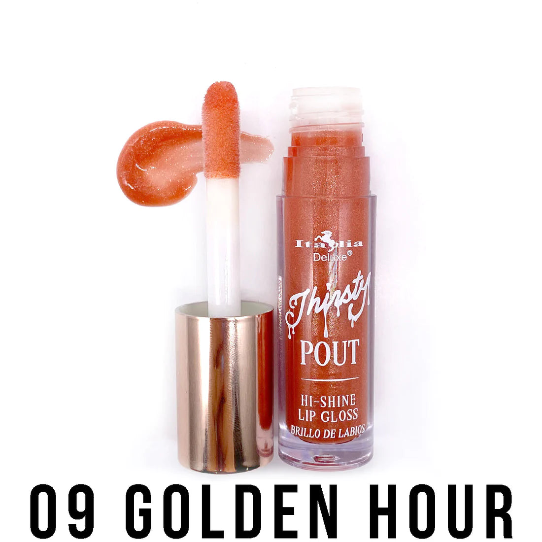 Thirsty Pout Hi-Shine Lip Gloss - Italia Deluxe