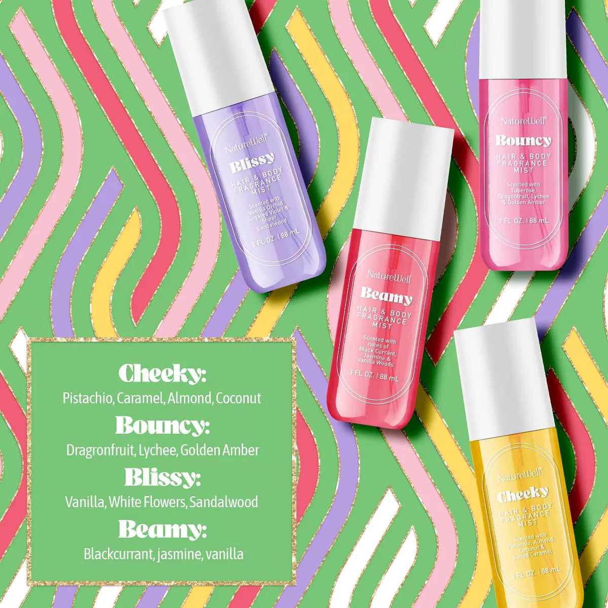 NatureWell - Fragrance Mist Gift Set 4PC