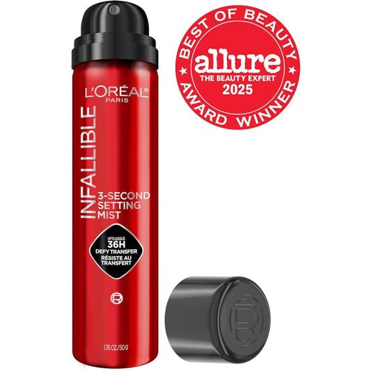 L'Oreal Paris - Fijador de Maquillaje Infallible 3-Second Setting Mist