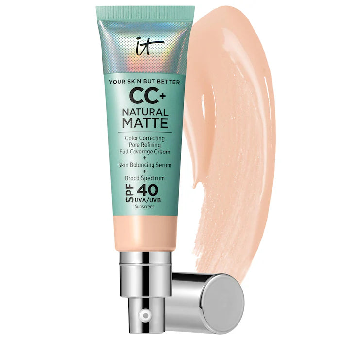 IT Cosmetics - CC+ Cream Natural Matte Foundation with SPF 40 *BAJO-PEDIDO**