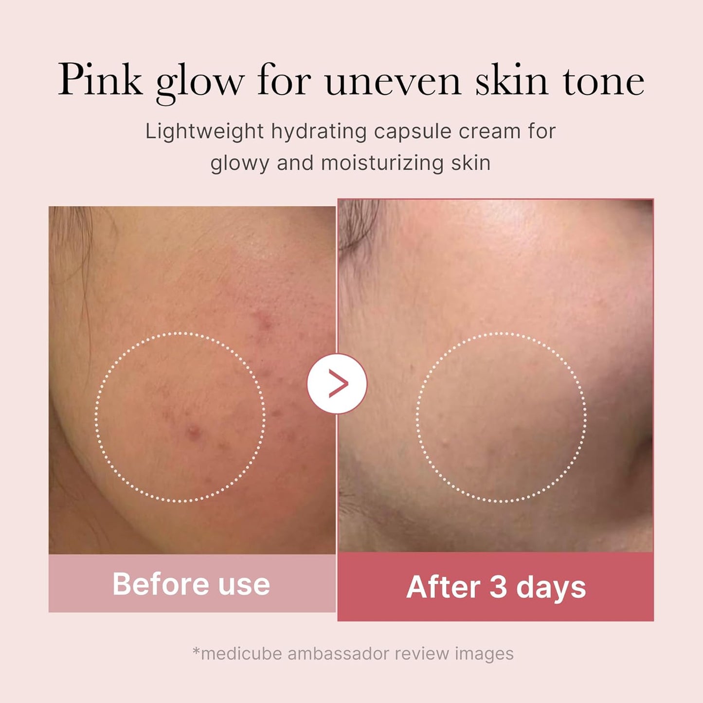 MEDICUBE - Crema Facial PDRN Pink Collagen Capsule Cream