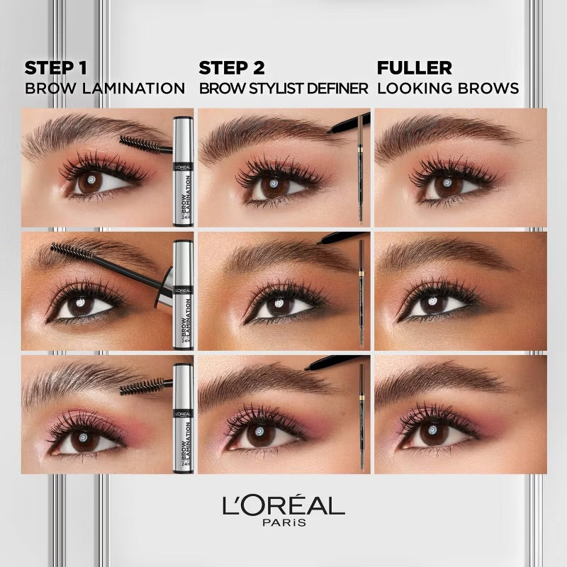 L'Oreal Paris - Infallible Up To 24HR Wear Brow Lamination Eyebrow Gel