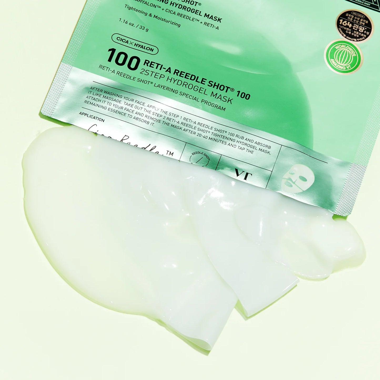 VT Cosmetics - Reti-A Reedle Shot 100 2-Step Hydrogel Mask