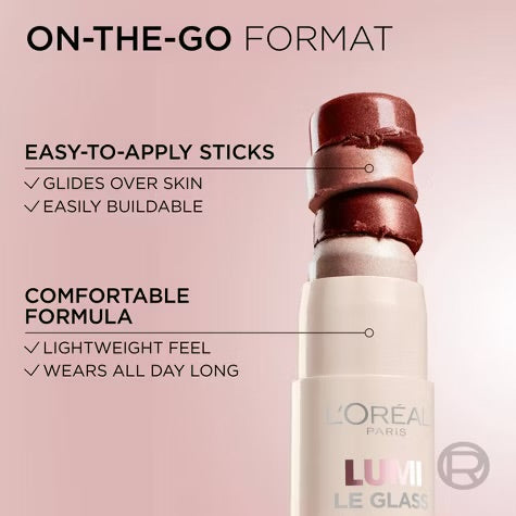 L'Oreal Paris - Lumi Le Glass Highlighter Stick **BAJO-PEDIDO**