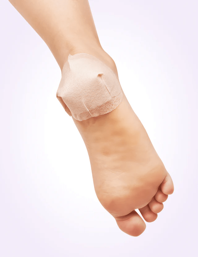 Baren - Parches nocturnos para pies con manteca de karité Shea Butter Sleeping Heel Patch