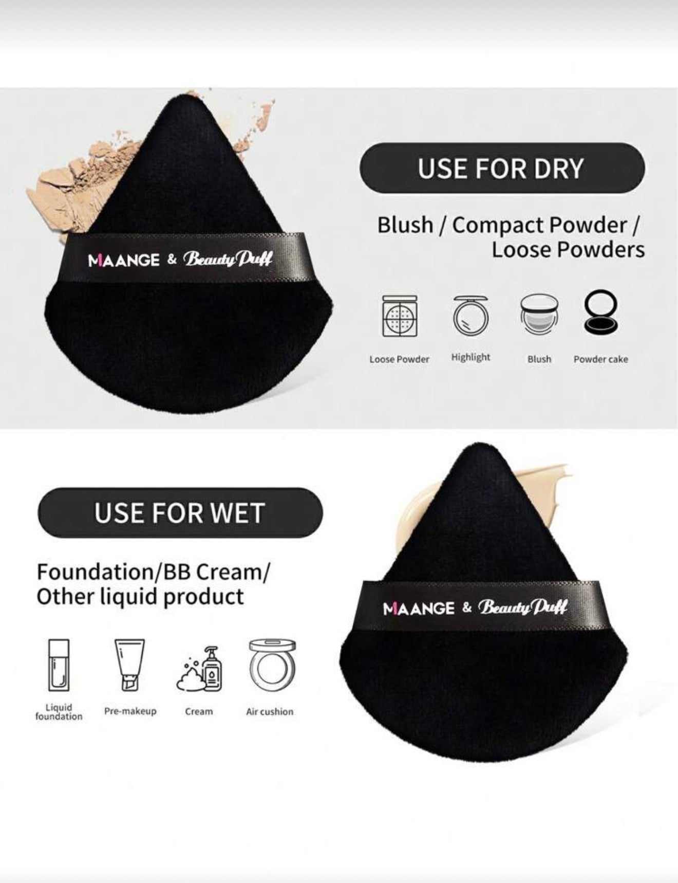 MAANGE - Set de 5 Piezas Profesionales Para Rostro