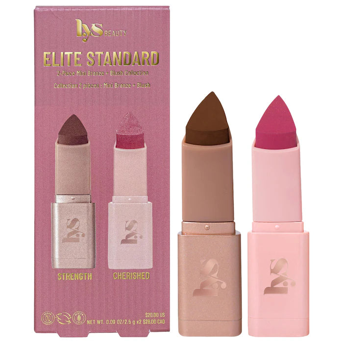 LYS Beauty  Mini Elite Standard 2-piece Bronze + Blush Collection **BAJO-PEDIDO**