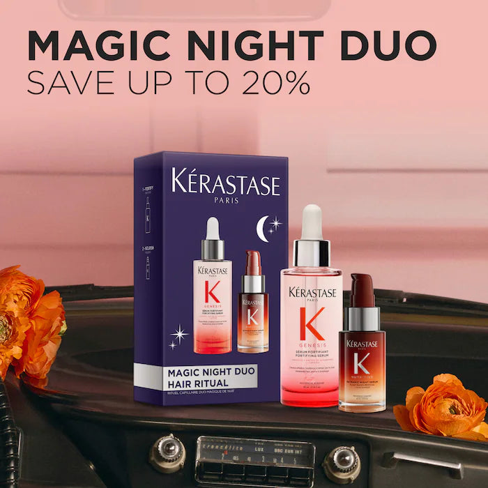 Kérastase  Genesis Serum & Mini 8H Magic Night Serum Hair Gift Set **BAJO-PEDIDO**