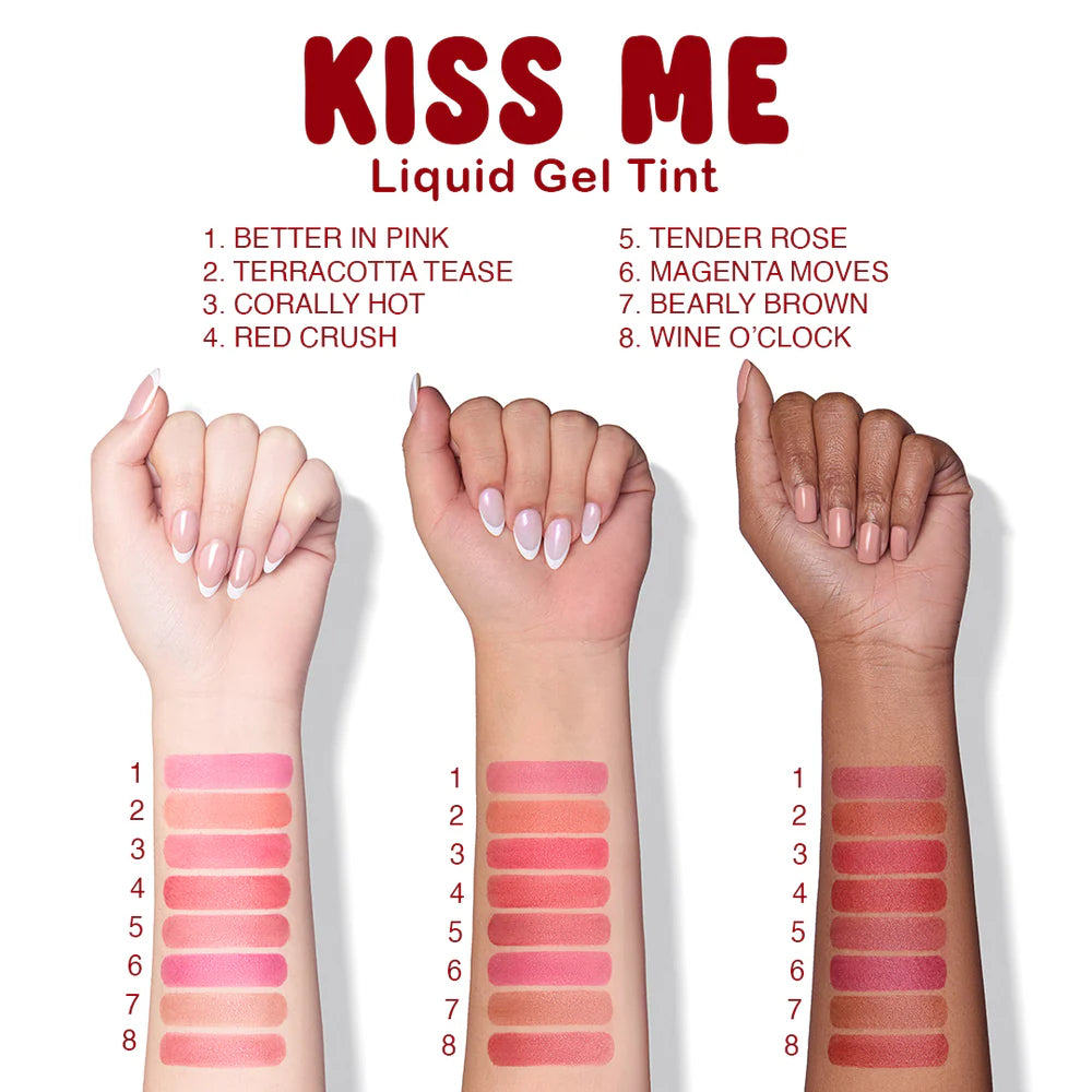 Beauty Creations - KISS ME LIQUID GEL TINT SET