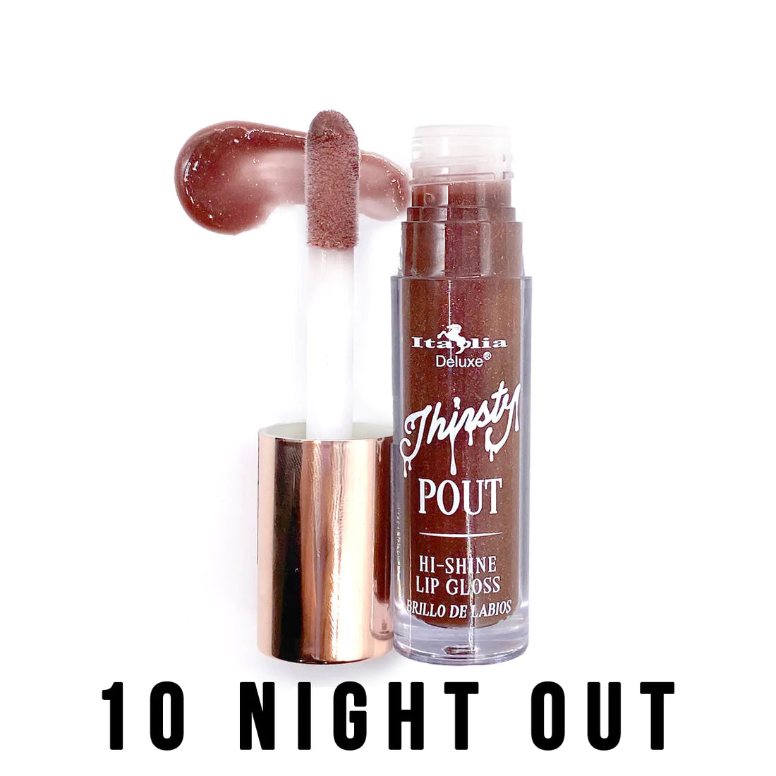 Thirsty Pout Hi-Shine Lip Gloss - Italia Deluxe
