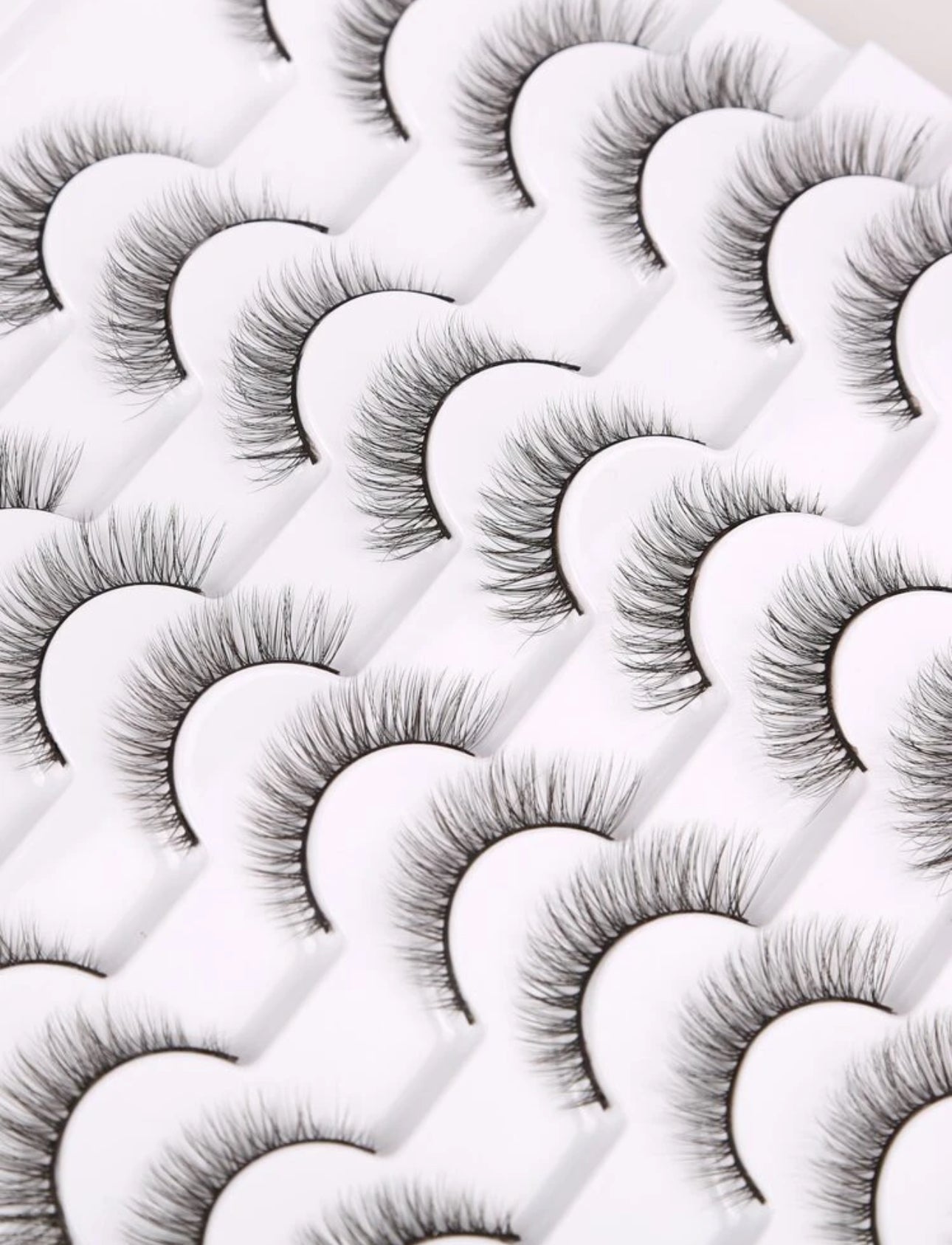 Shein - Set 20 Pares de Pestañas Naturales