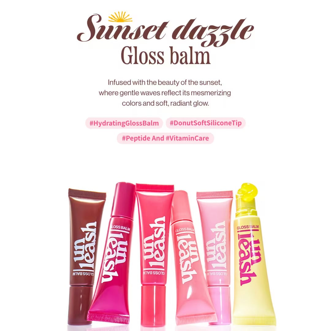Unleashia - Sunset Dazzle Gloss Balm