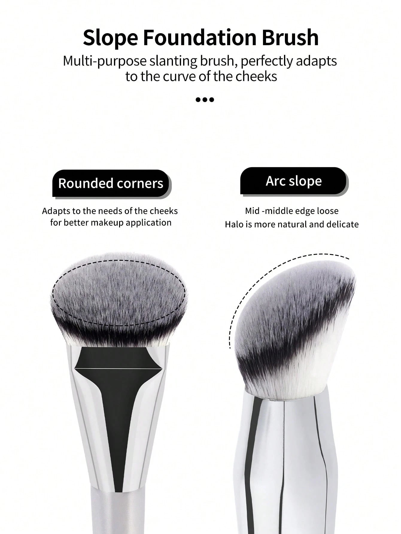 MAANGE - Set de 4 Brochas Profesionales