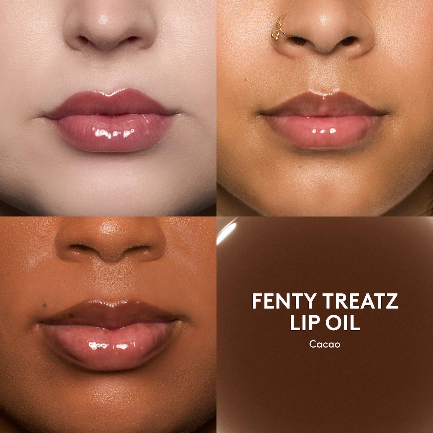 Fenty Beauty by Rihanna  Chocolit Treatz Lip Luminizer + Lip Oil Duo **BAJO-PEDIDO**