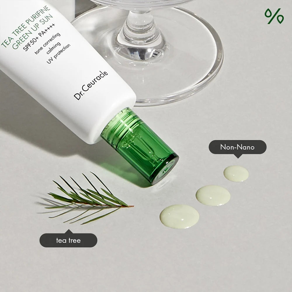 Dr. Ceuracle - Tea Tree Purifine Green Up Sun SPF50+PA+++