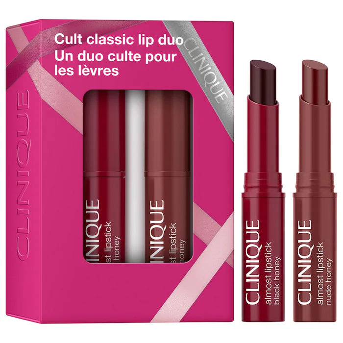 CLINIQUE  Mini Black Honey Cult Classic Lip Duo Gift Set **BAJO-PEDIDO**