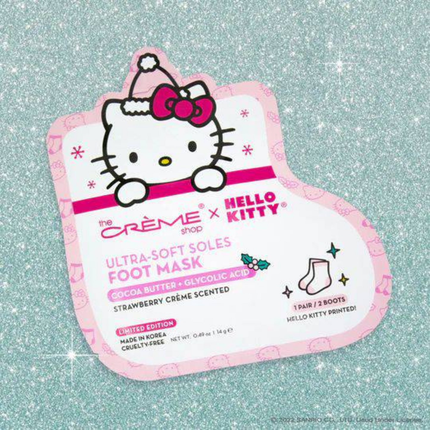The Creme Shop - Mascarilla de Pies Hello Kitty Ultra-Soft Soles Foot Mask