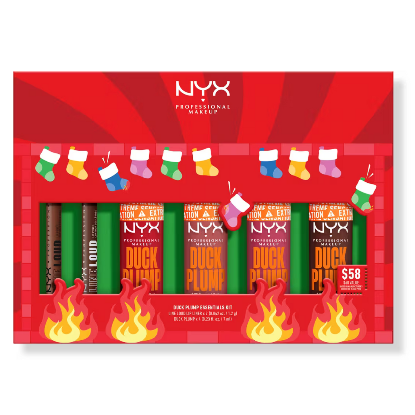 NYX - Limited Edition Duck Plump Lip Plumping Essentials Kit Holiday Gift