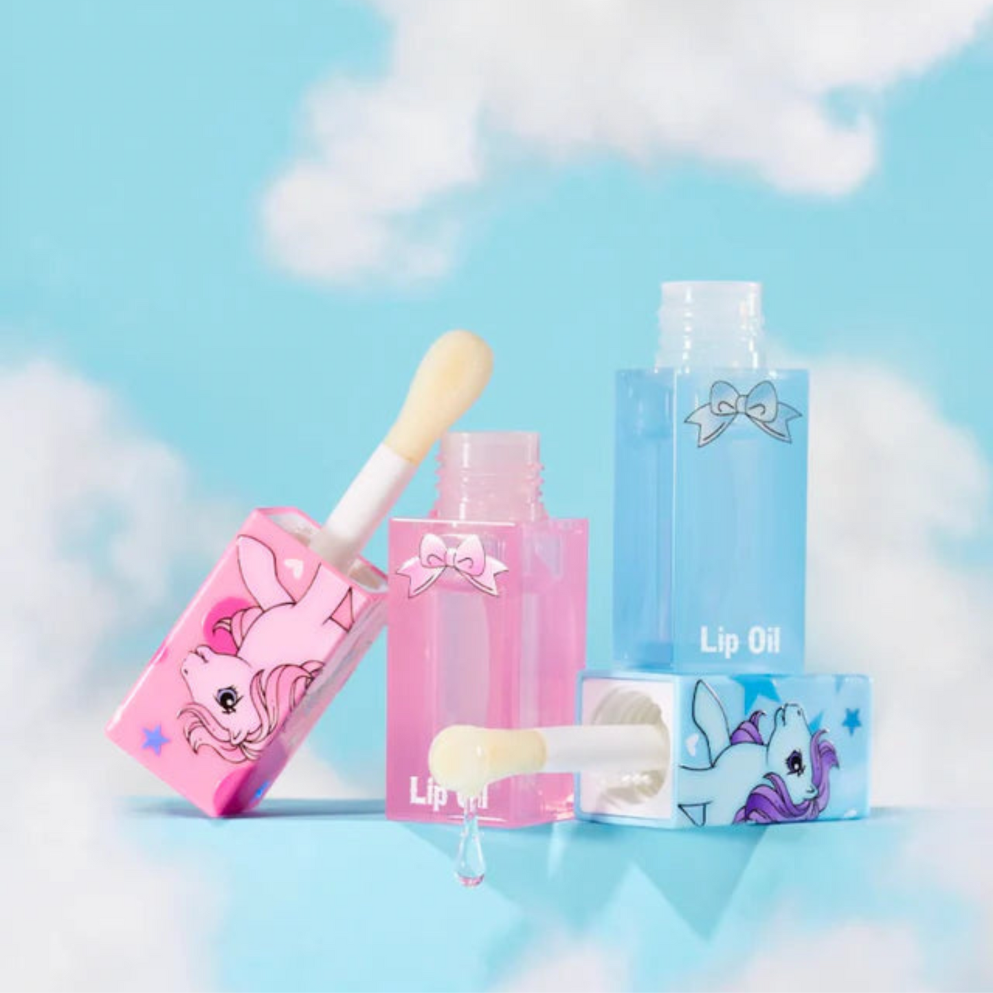 ✨Beauty Creations x My Little Pony - Made in the 80's Lip Oil set (2pc)