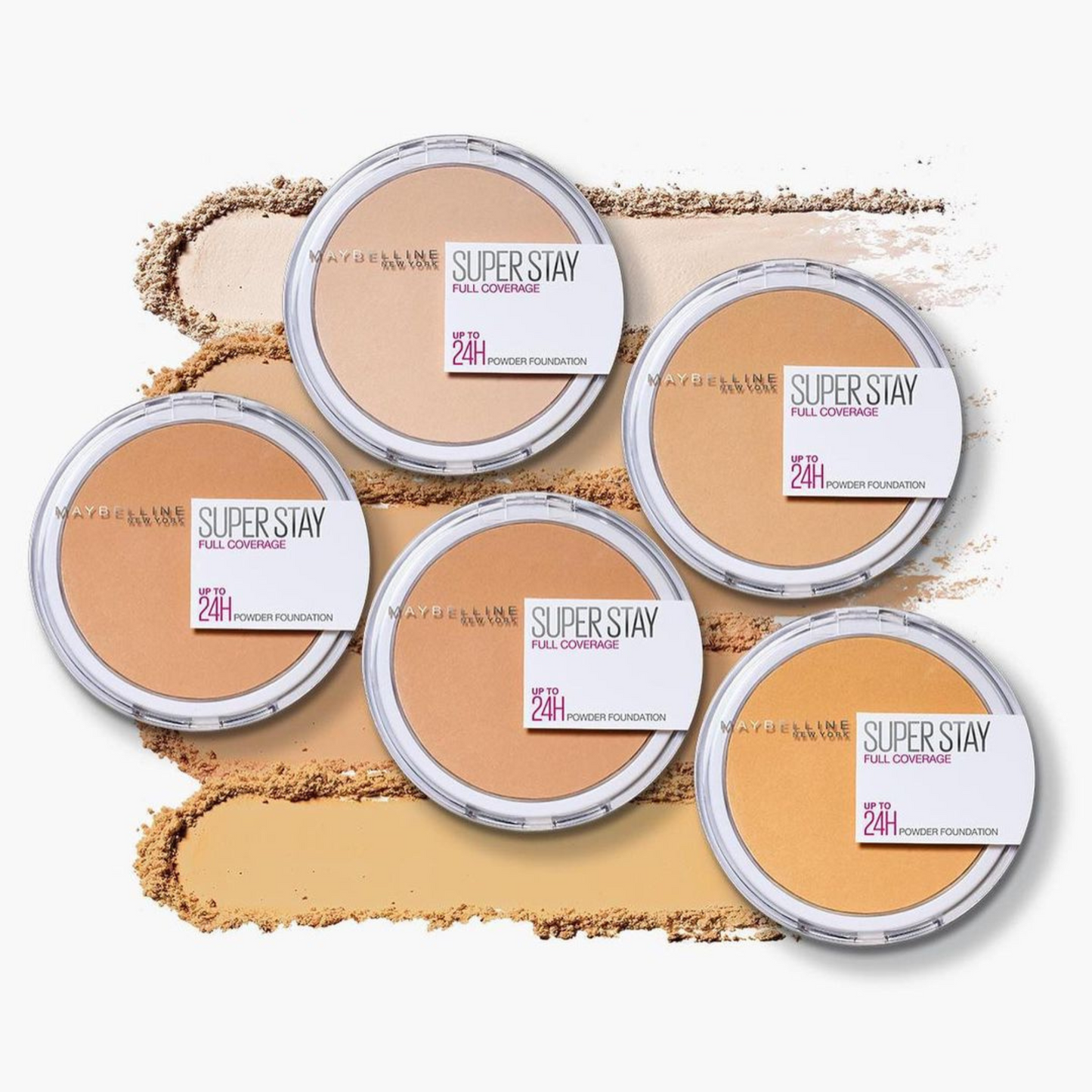 Polvo Super Stay Full Coverage Powder Foundation - Maybelline