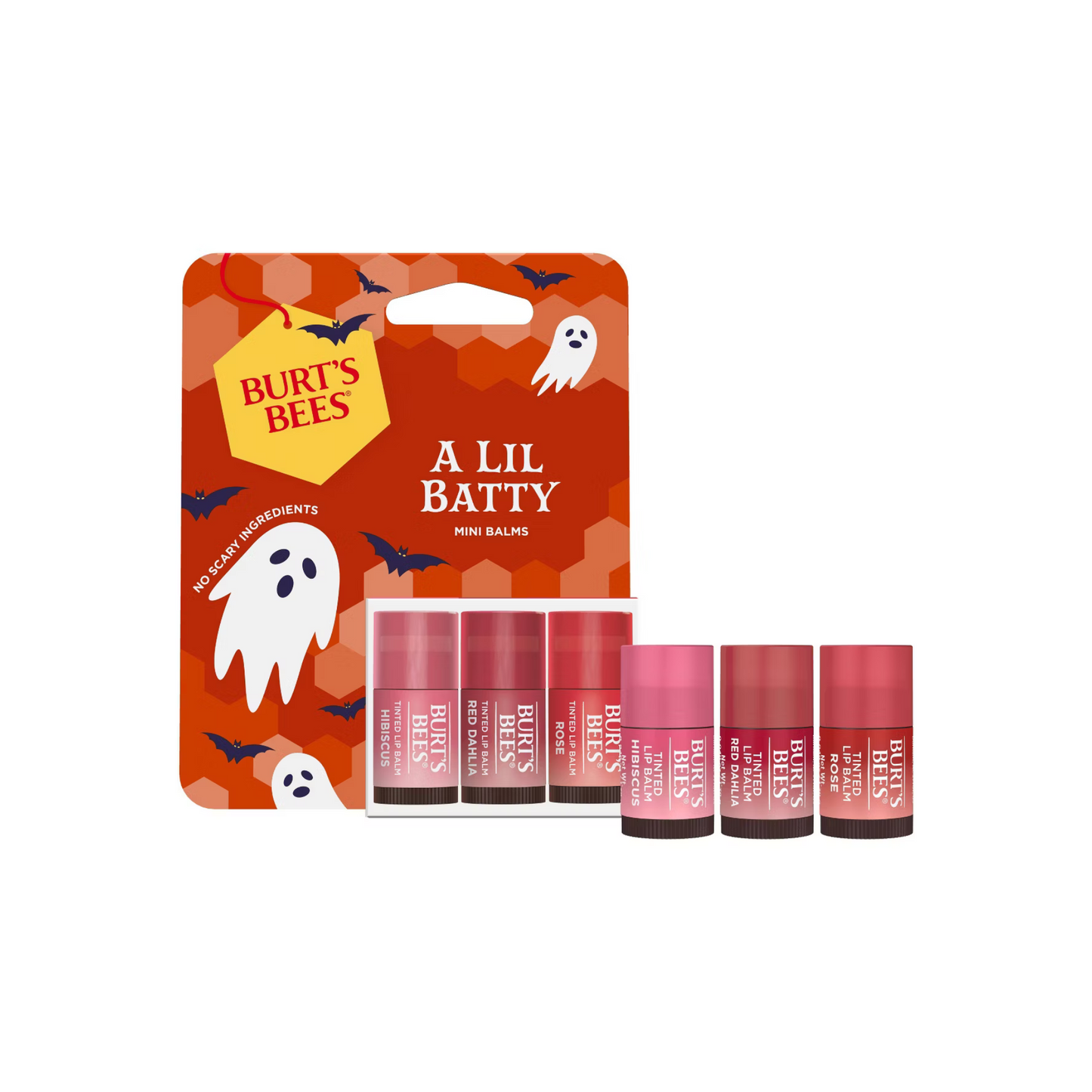 Burt's Bees - Mini Balm Halloween Tinted Lip Balms Value Pack**BAJO-PEDIDO**